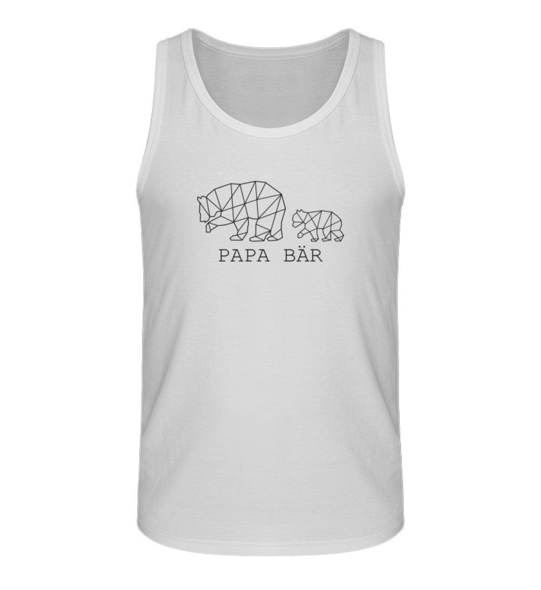 Papa Bär - Organic Herren Tanktop - Papasache