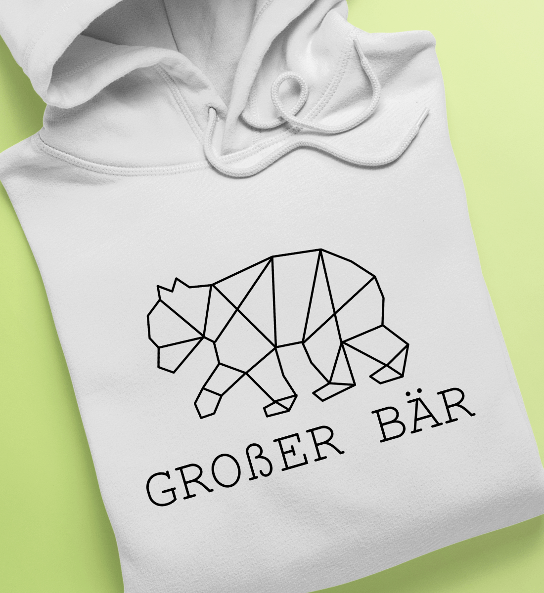 Großer Bär  - Organic Kinder Hoodie