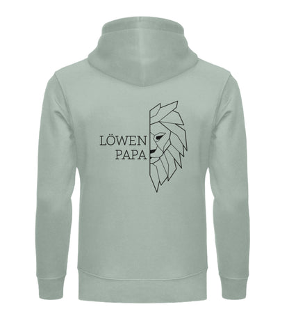 Löwen Papa Backprint  - Premium Organic Hoodie