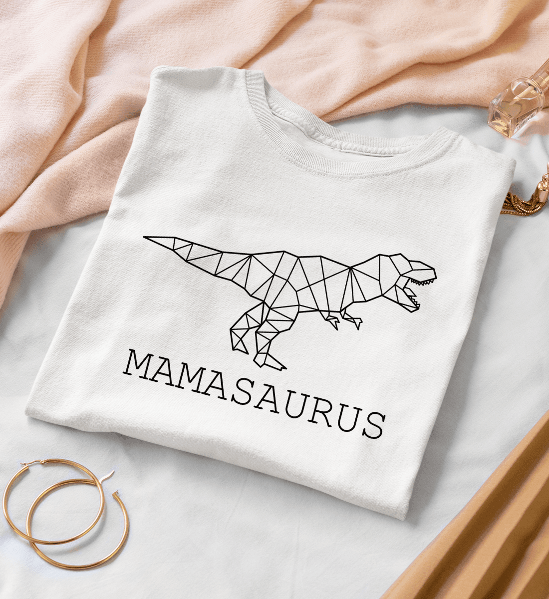 Mamasaurus  - Damen Relaxed Organic Shirt - Papasache