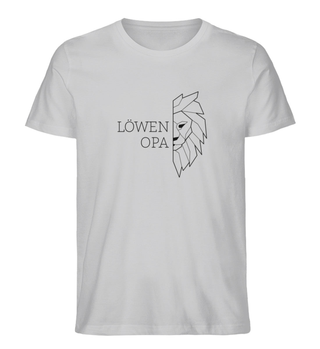 Löwen Opa  - Herren Premium Organic Shirt