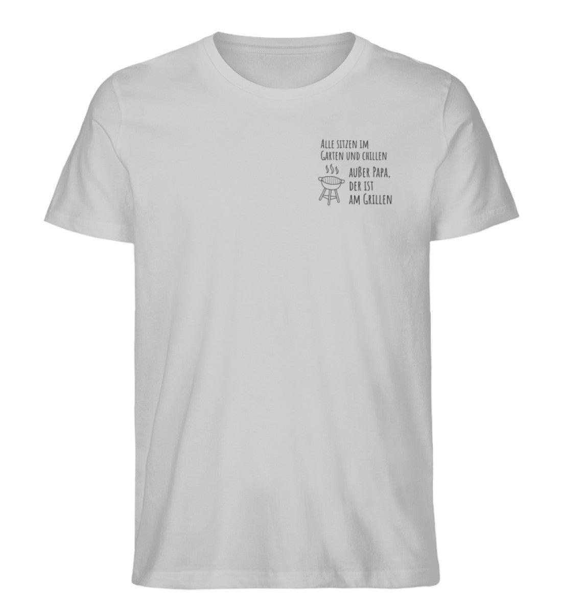 Alle sitzen im Garten  - Premium Organic Shirt