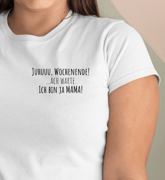 Wochenende  - Damen Premium Organic Shirt - Papasache