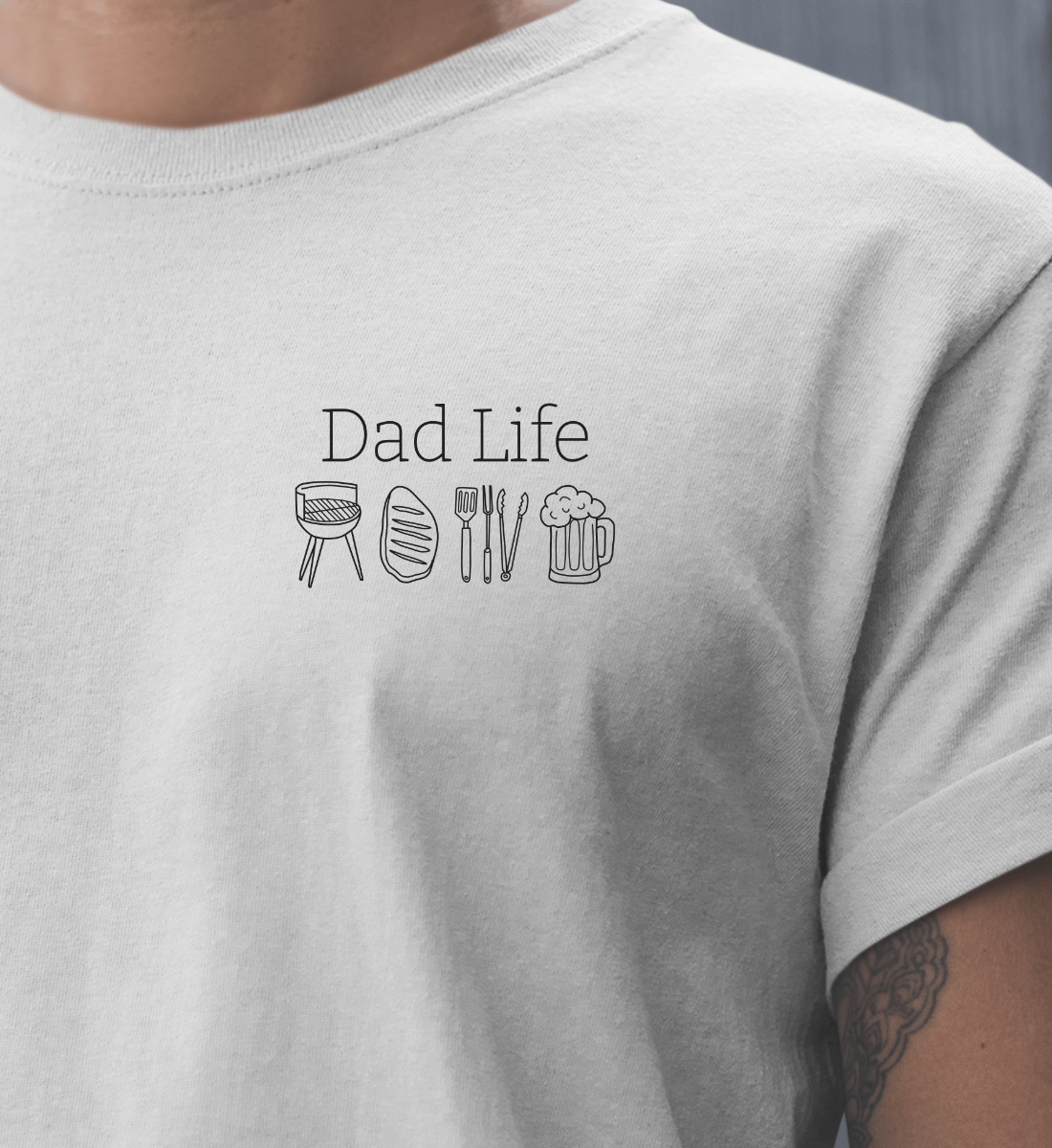 Dad Life Grill  - Premium Organic Shirt