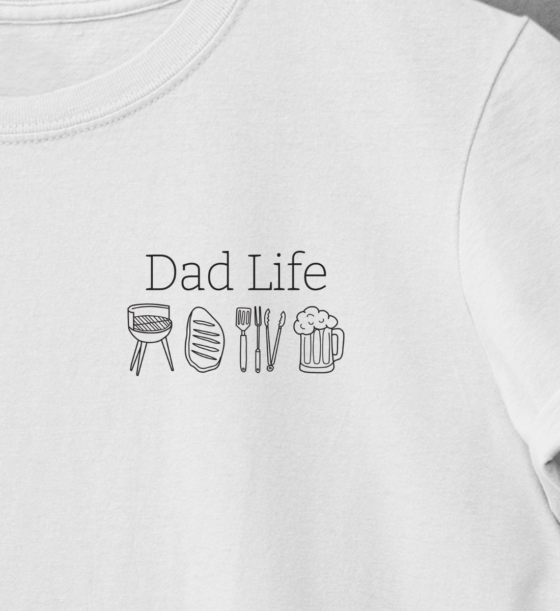 Dad Life Grill  - Premium Organic Shirt