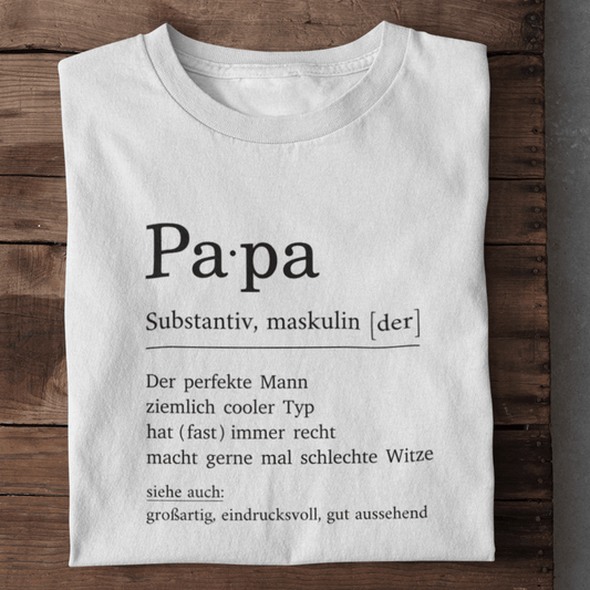 Papa Definition  - Premium Organic Shirt - Papasache