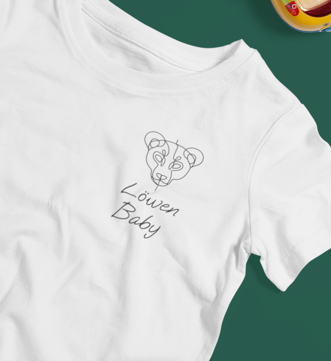 Löwen Baby One Line  - Organic Baby T-Shirt