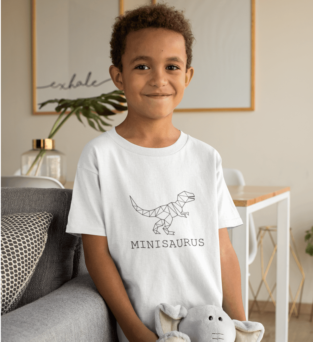 Minisaurus  - Kinder Organic T-Shirt - Papasache