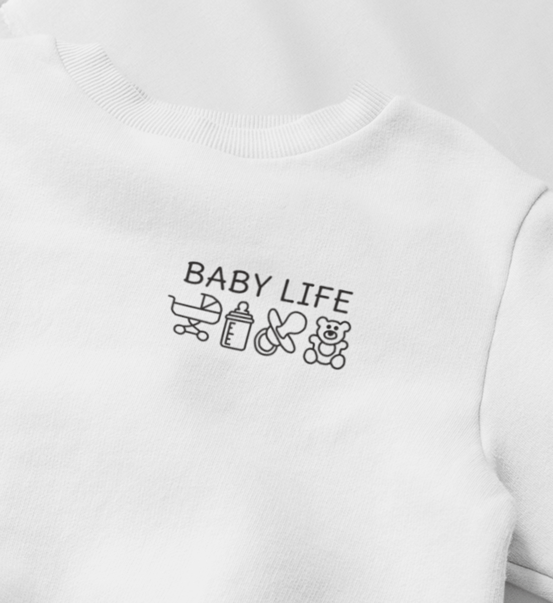 Baby Life Symbole  - Organic Baby Sweatshirt