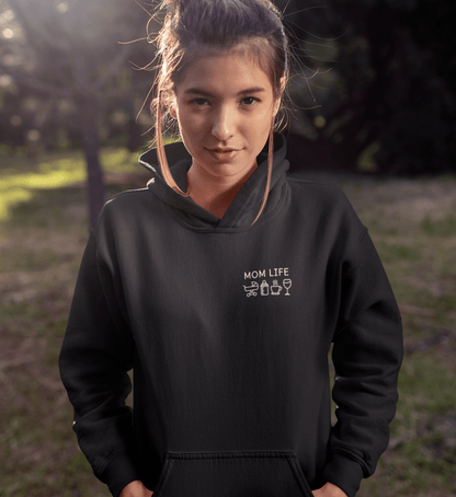 Mom Life Symbole  -  Unisex Premium Organic Hoodie