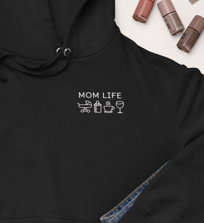 Mom Life Symbole  -  Unisex Premium Organic Hoodie