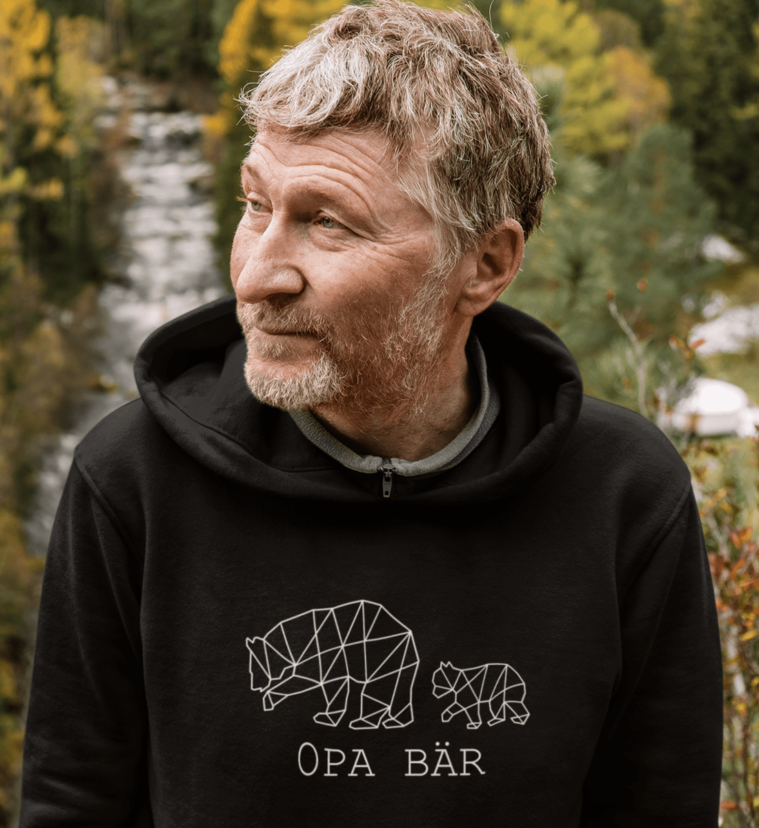 Opa Bär  - Premium Organic Hoodie