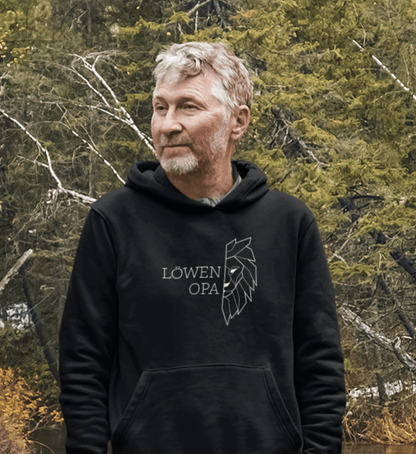 Löwen Opa  - Premium Organic Hoodie