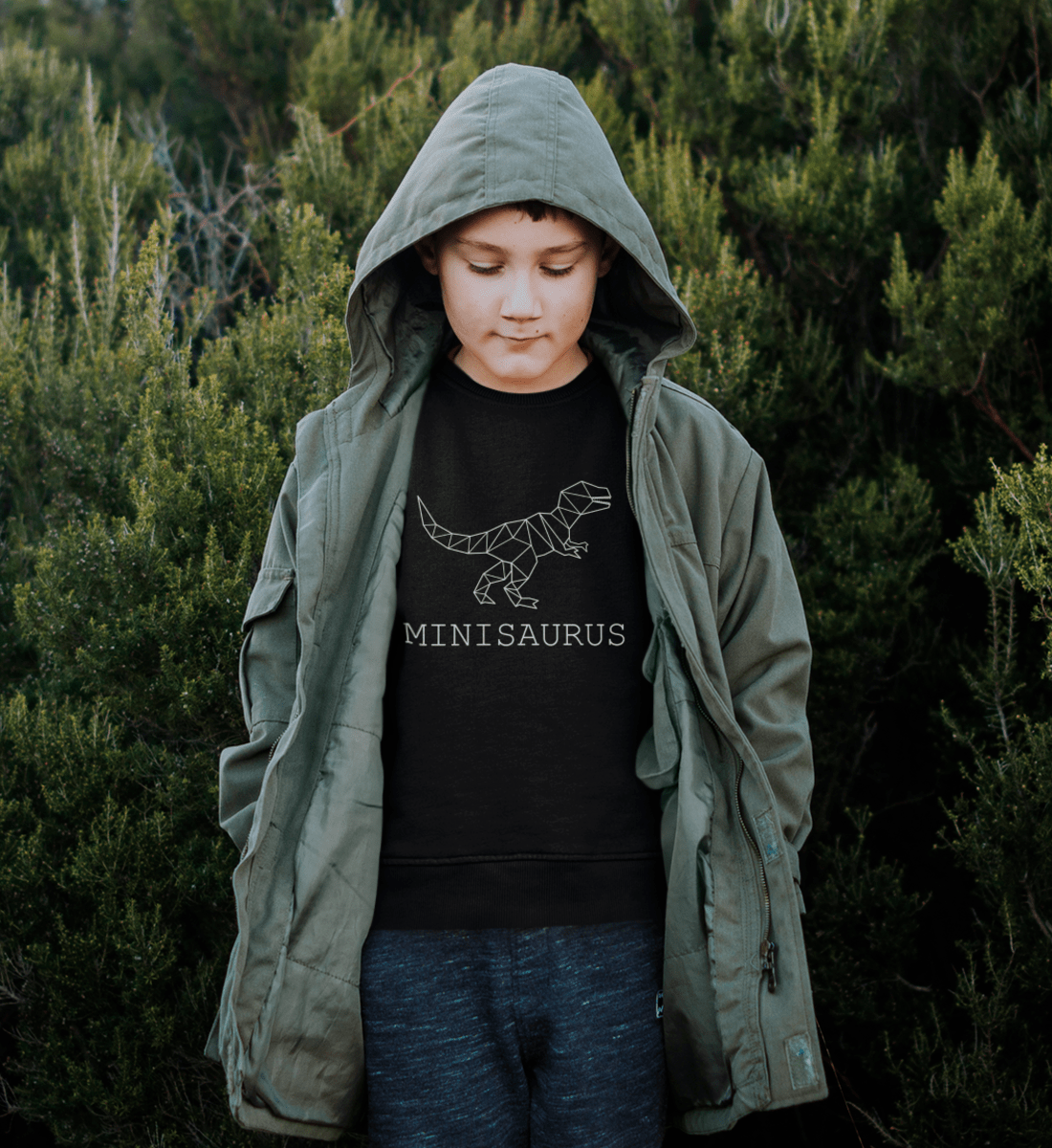 Minisaurus  - Organic Kinder Sweatshirt