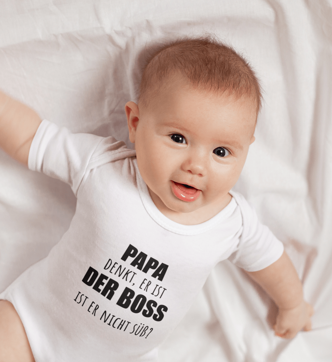 Papa denkt, er ist der Boss  - Baby Body