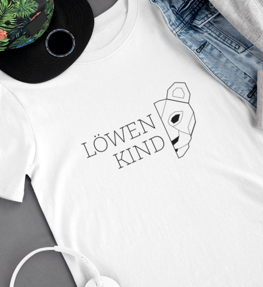 Löwen Kind  - Kinder Organic T-Shirt