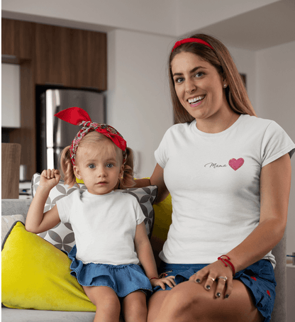 Mama Herz  - Damen Premium Organic Shirt - Papasache