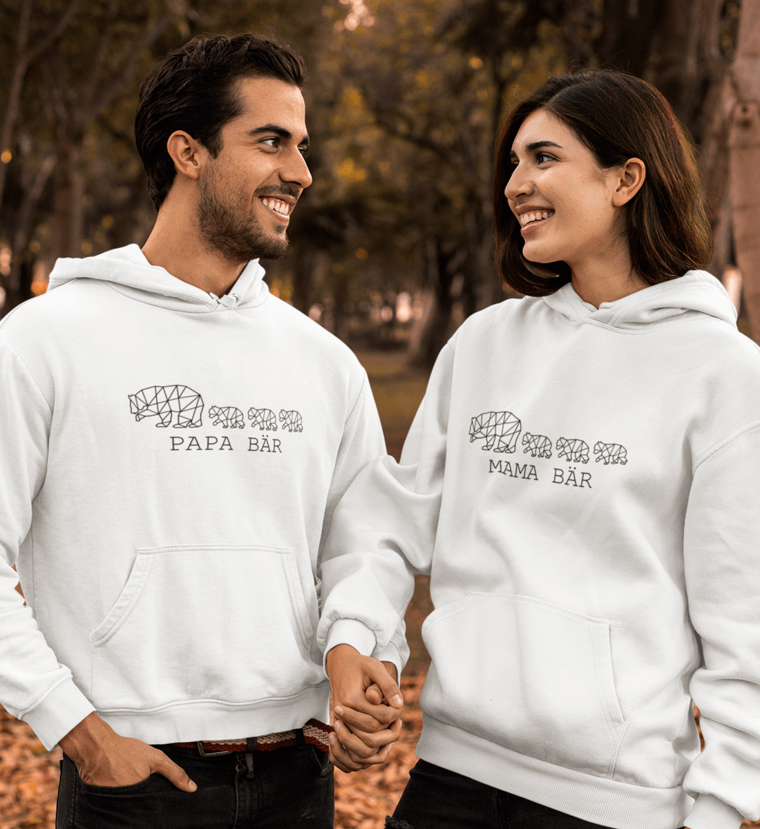 Mama Bär 3  -  Unisex Premium Organic Hoodie