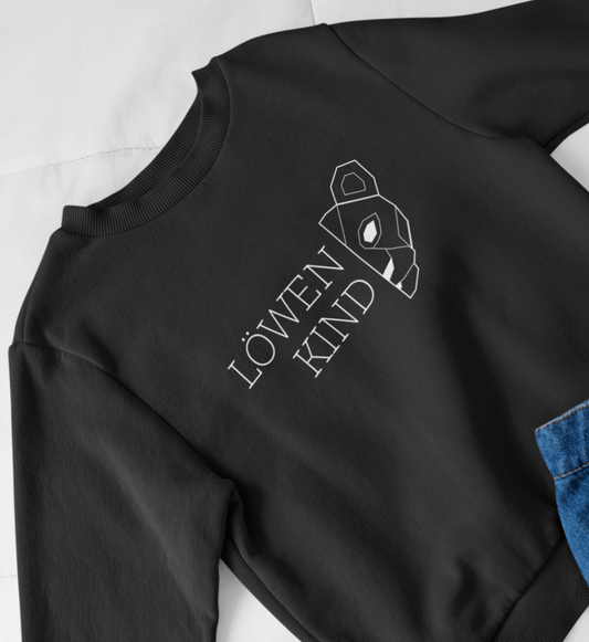 Löwen Kind  - Organic Kinder Sweatshirt