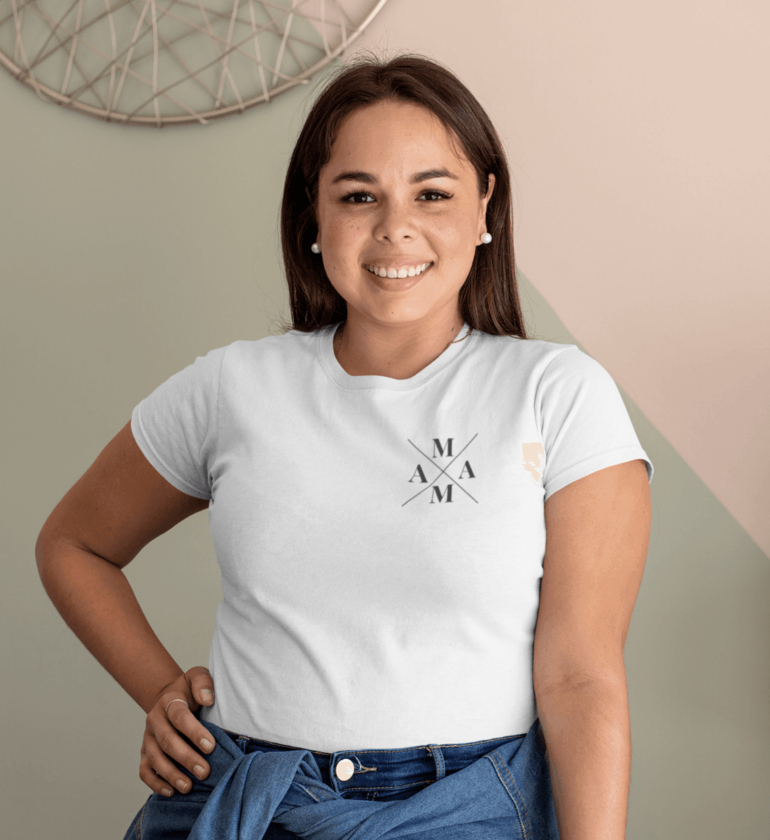 Mama Minimal - Damen Premium Organic Shirt - Papasache