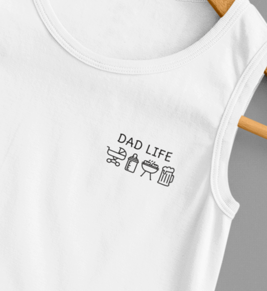Dad Life Symbole - Organic Herren Tanktop