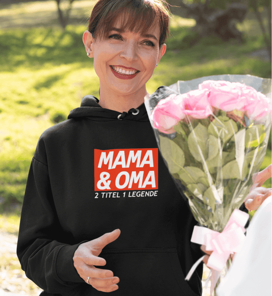 Mama & Oma  - Premium Organic Hoodie - Papasache