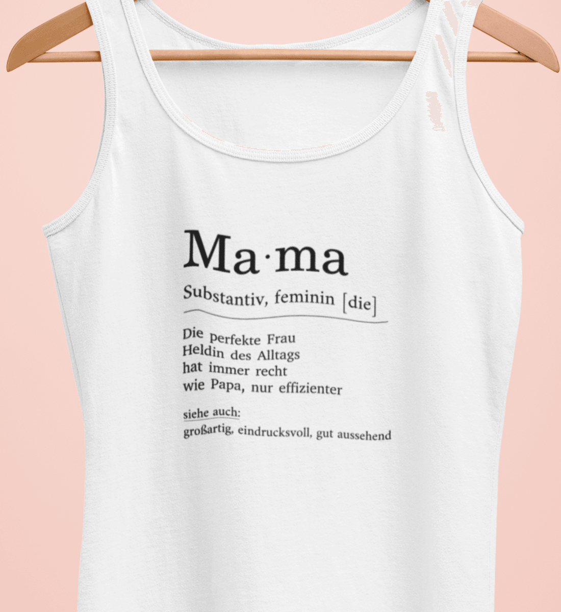 Mama Definition - Organic Damen Tanktop - Papasache