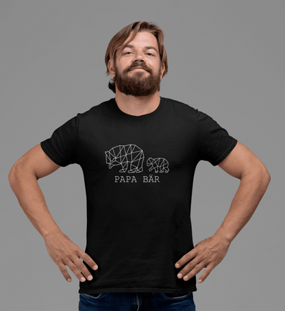 Papa Bär Geo  - Premium Organic Shirt - Papasache