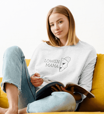 Löwen Mama  - Premium Organic Sweatshirt