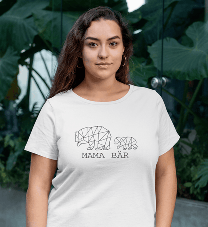 Mama Bär  - Damen Relaxed Organic Shirt - Papasache
