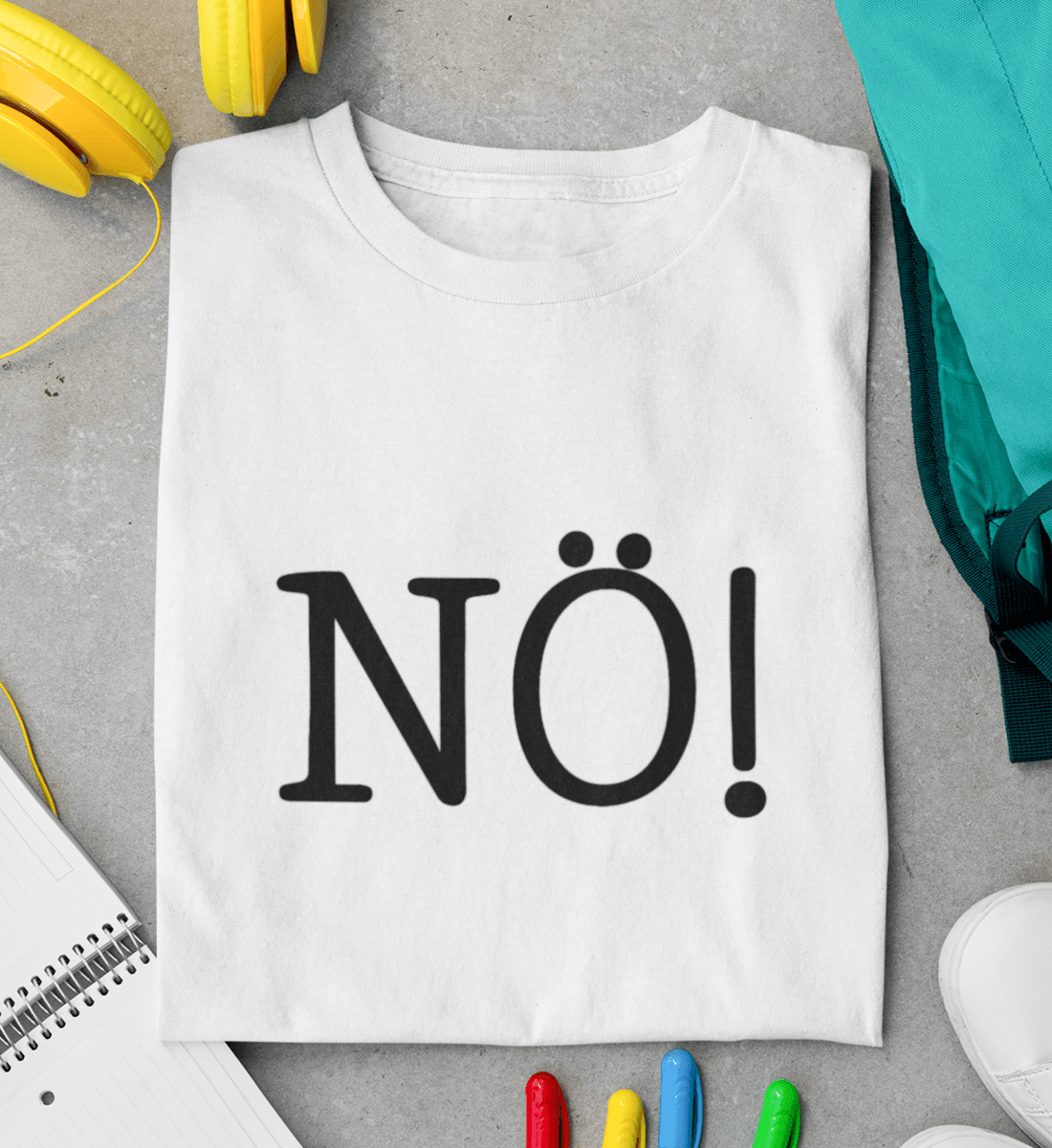Nö!  - Kinder Organic T-Shirt - Papasache