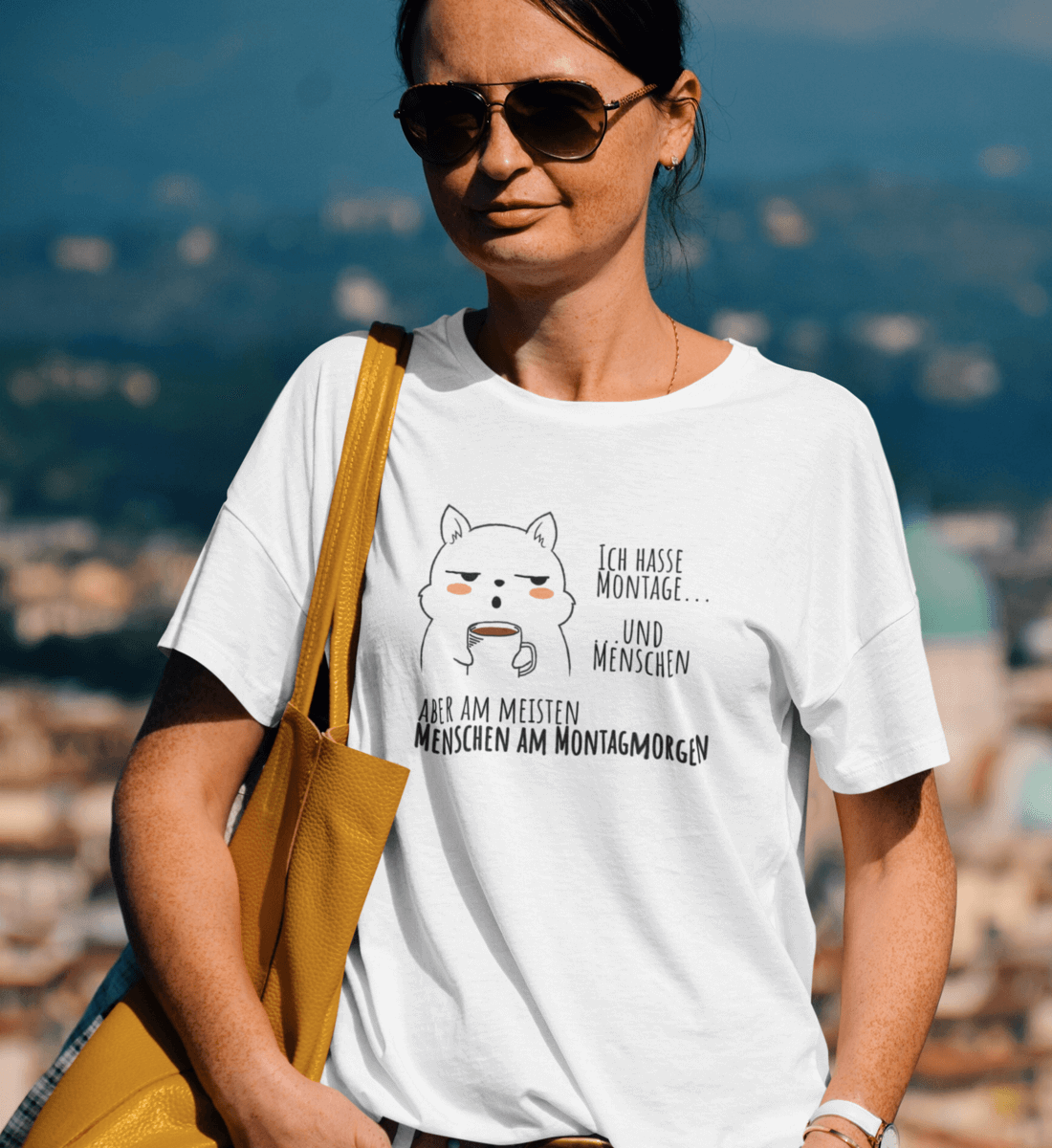 Ich hasse Montage  - Damen Relaxed Organic Shirt
