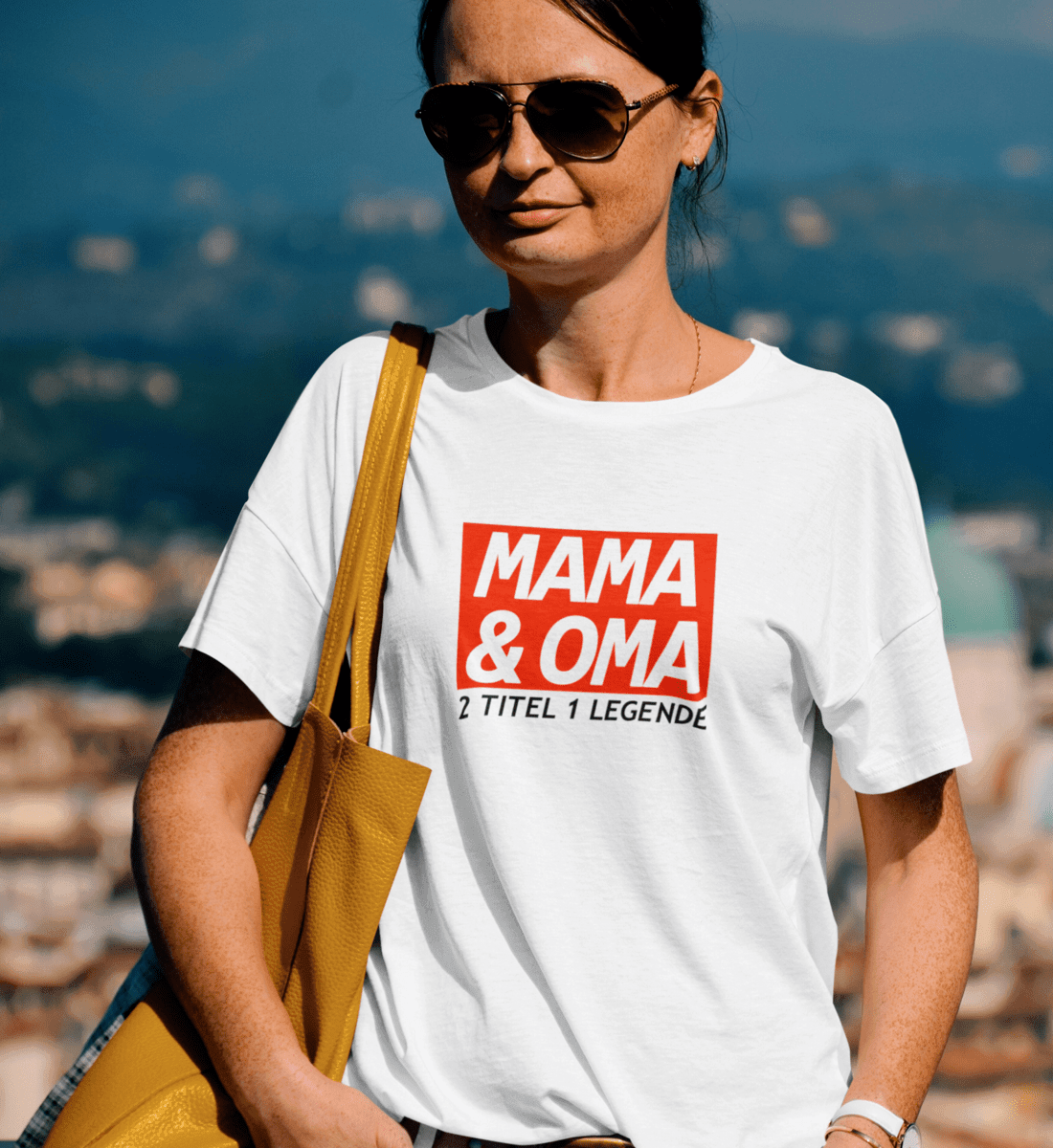 Mama & Oma  - Damen Relaxed Organic Shirt - Papasache