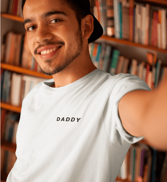 DADDY  - Herren Premium Organic Shirt mit Stick