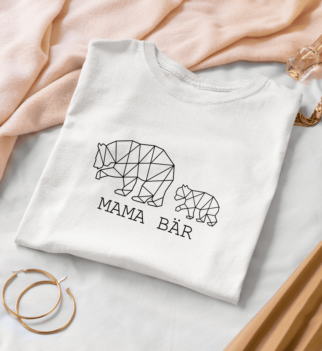 Mama Bär  - Damen Premium Organic Shirt - Papasache