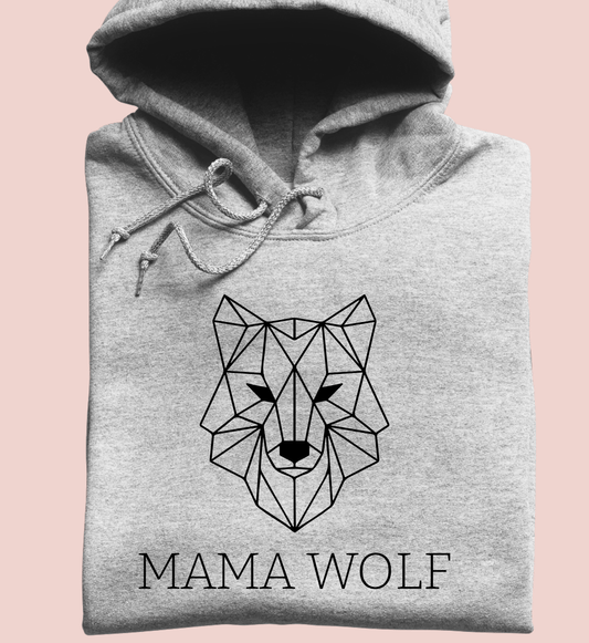 Mama wolf hoodie hot sale