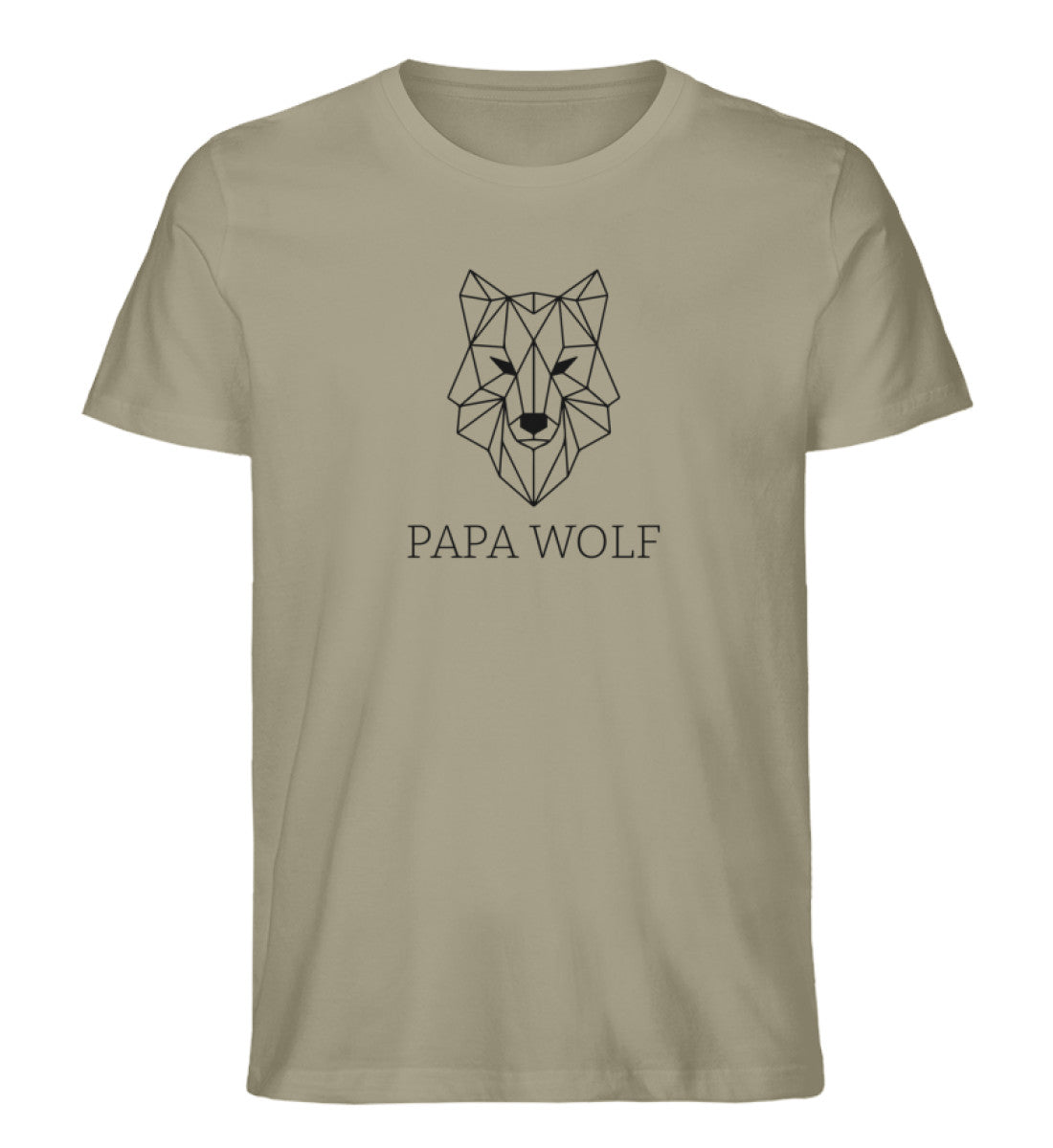 Papa Wolf  - Herren Premium Organic Shirt