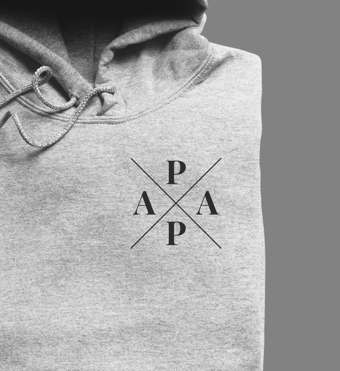 Papa Minimal - Premium Organic Hoodie - Papasache