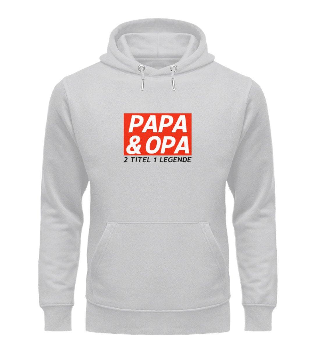 Papa & Opa - Premium Organic Hoodie - Papasache