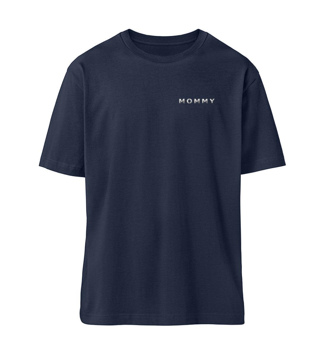 MOMMY  - Damen Relaxed Organic Shirt mit Stick - Papasache