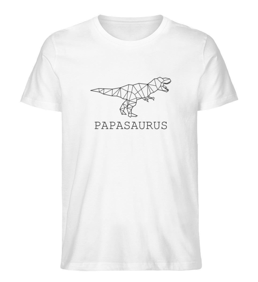 Papasaurus  - Herren Premium Organic Shirt - Papasache